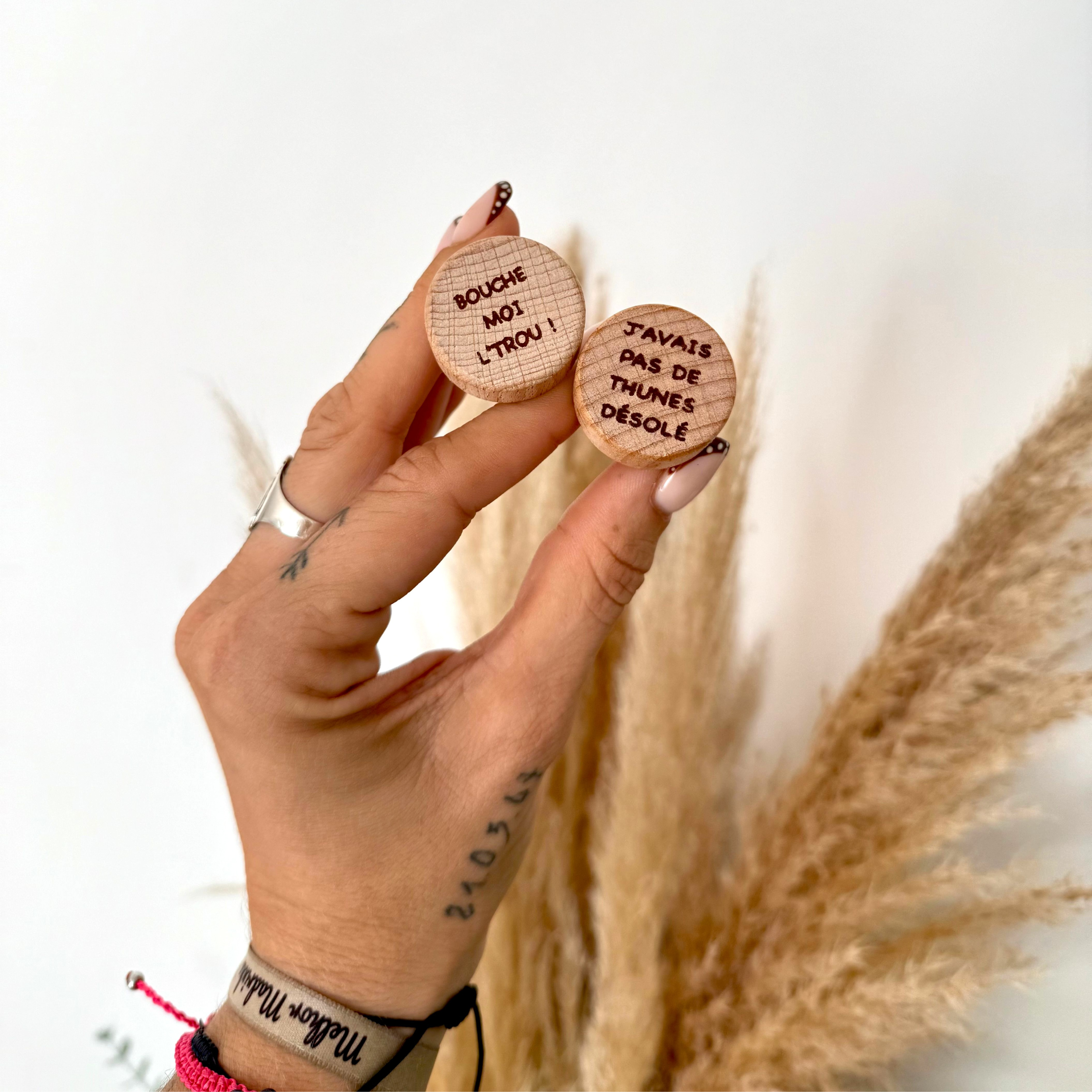 Bouchon de vin en bois – Image 4