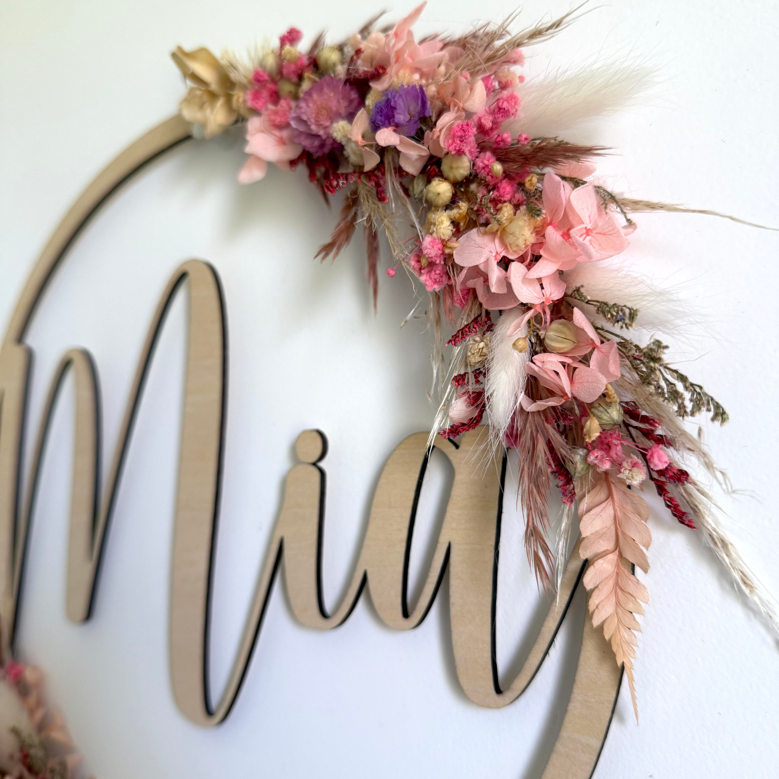 Couronne prenom fleurie – Image 3