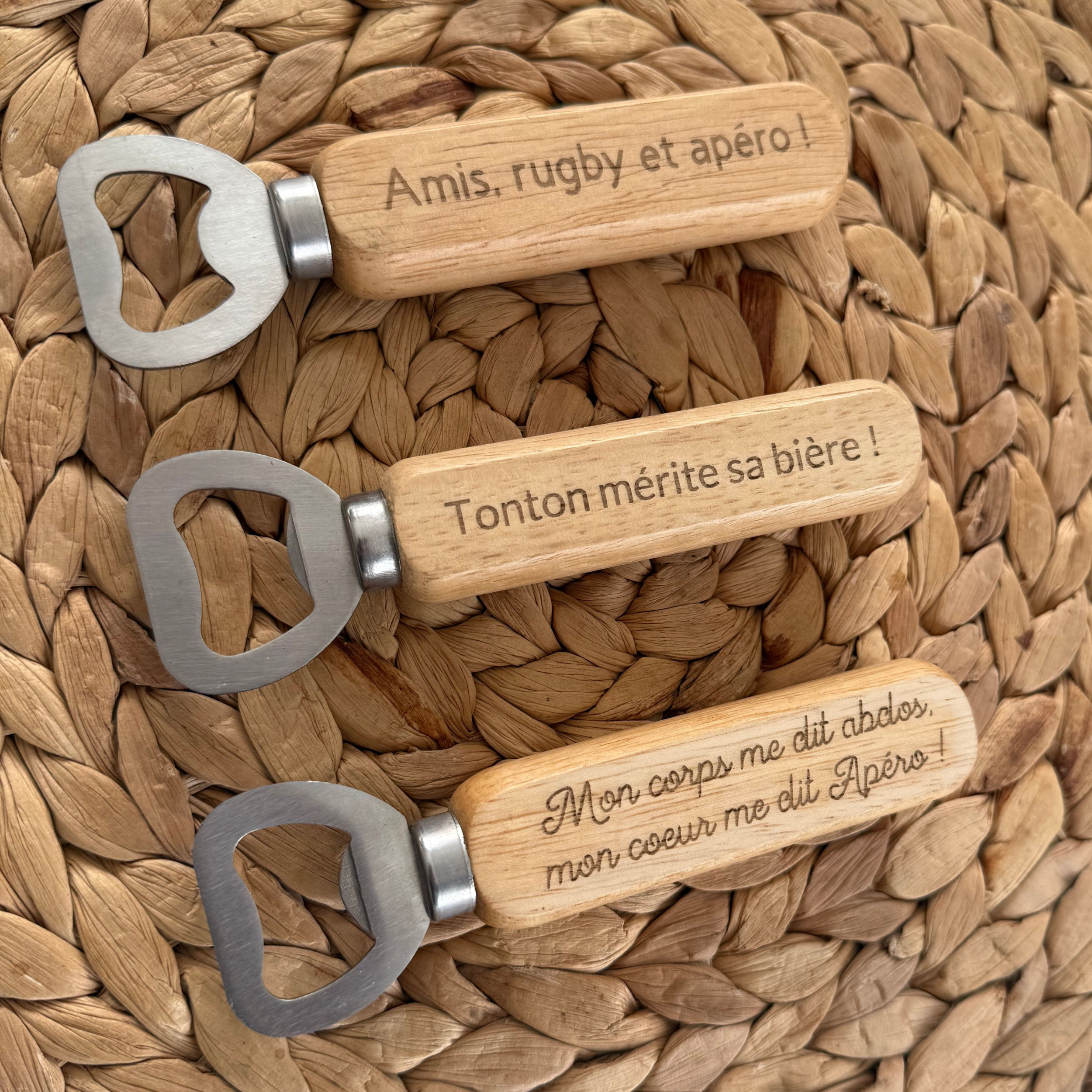 Décapsuleur en bois – Image 3