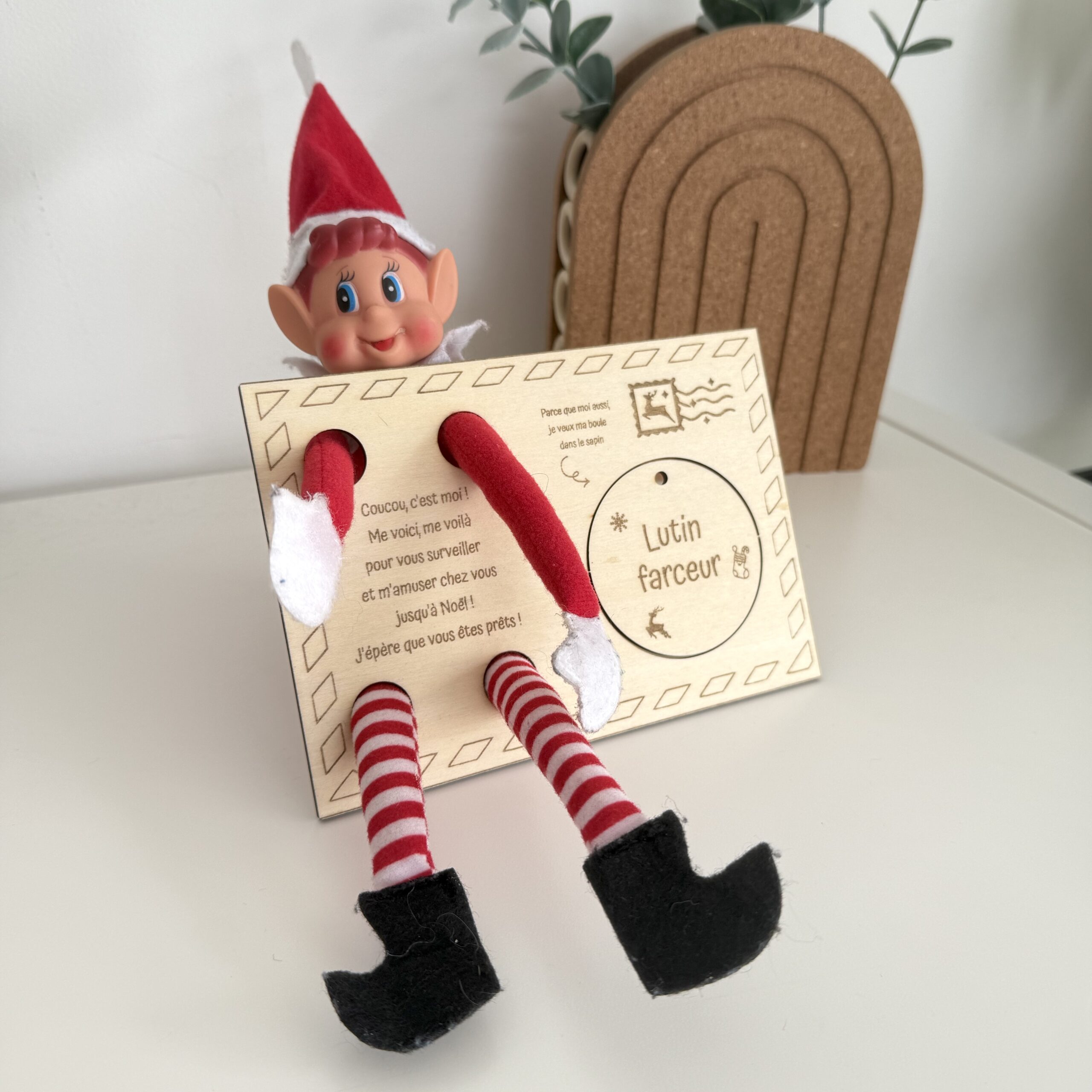 Lettre arrivée du lutin