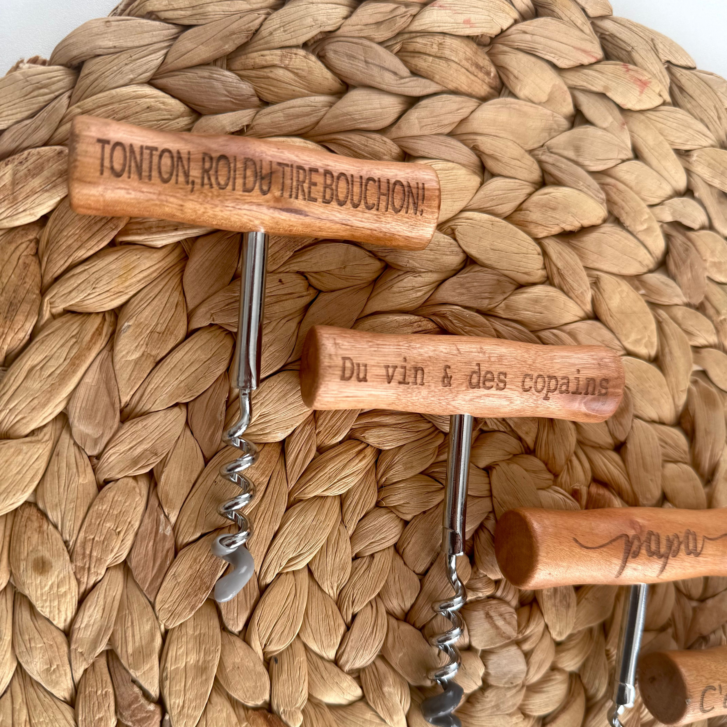 Tire bouchon en bois – Image 4