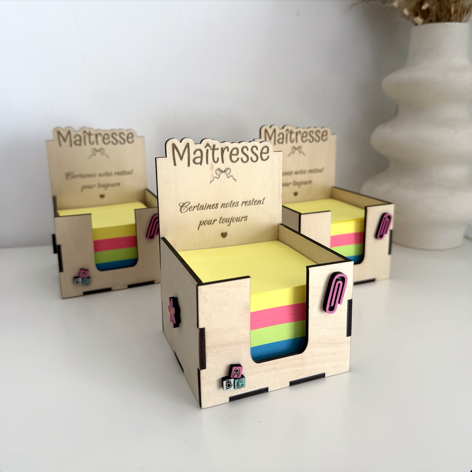 Porte post it personnalisé – Image 3